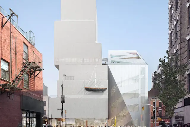 A rendering of the New Museum's expansion.